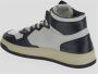 Autry Medalist Kleurblok Hoge Sneakers Black Heren - Thumbnail 3