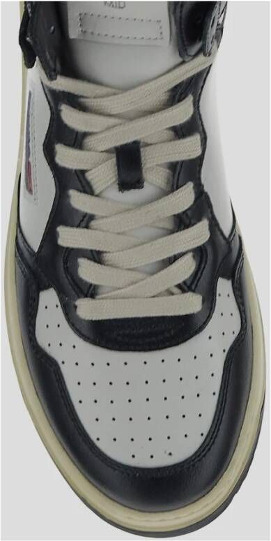 Autry Leren Mid Sneakers Multicolor Heren