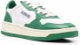 Autry Witte Groene Leren Sneakers met Geperforeerde Neus Green Heren - Thumbnail 5