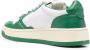 Autry Witte Groene Leren Sneakers met Geperforeerde Neus Green Heren - Thumbnail 6