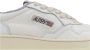 Autry Leren Stoffen Sneakers met Schubbenneus White Dames - Thumbnail 4