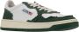 Autry Leren Stoffen Sneakers Ronde Neus Geperforeerd Green Heren - Thumbnail 2