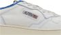 Autry Leren Stoffen Sneakers Ronde Neus Mannen White Heren - Thumbnail 4