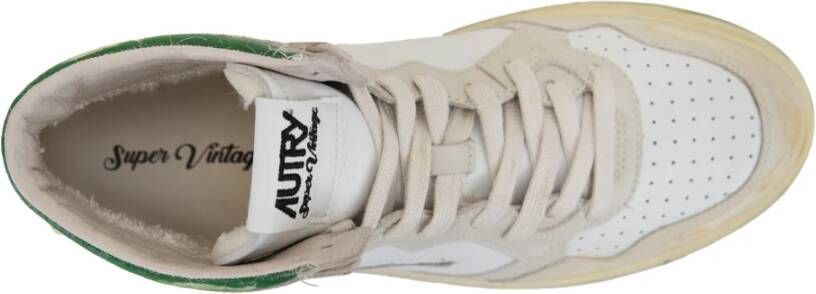Autry Leren Veterschoenen Vintage Stijl Multicolor Heren