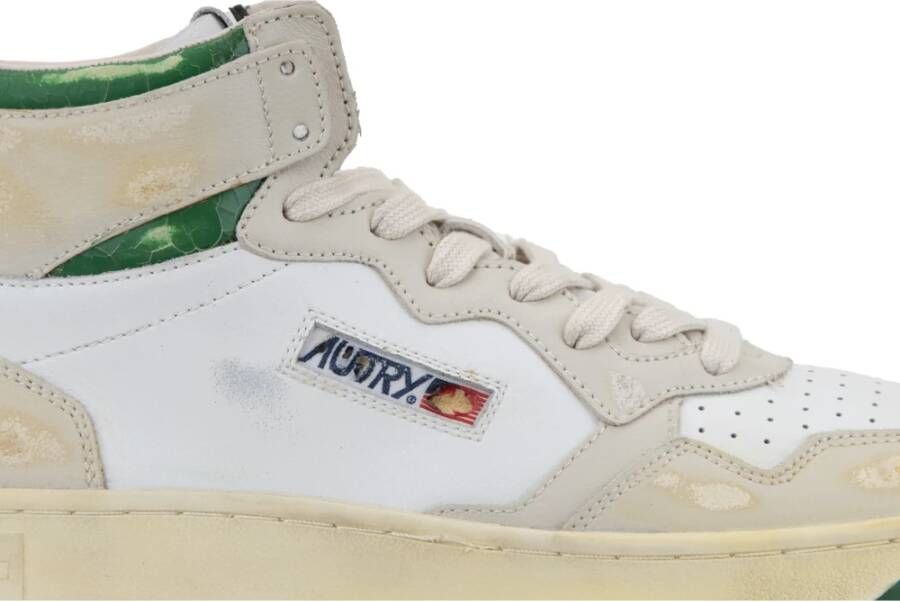 Autry Leren Veterschoenen Vintage Stijl Multicolor Heren
