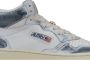 Autry Leren Veterschoenen Vintage Stijl White Dames - Thumbnail 5