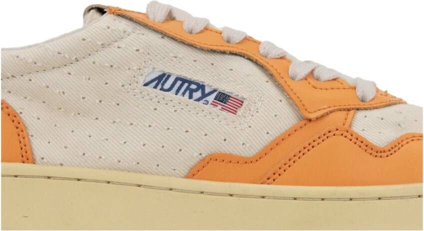 Autry Leren Veterschoenen voor Dames Multicolor Dames