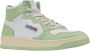 Autry Leren Vetersneakers Green Heren - Thumbnail 2