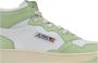 Autry Leren Vetersneakers Green Heren - Thumbnail 5