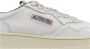 Autry Leren Vetersneakers met Schubbige Neus White Dames - Thumbnail 5