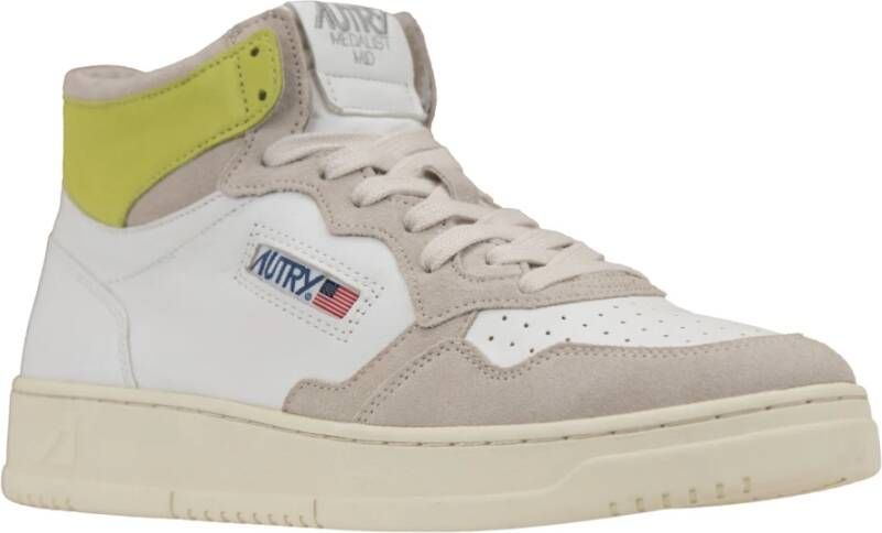 Autry Leren Vetersneakers Multicolor Heren