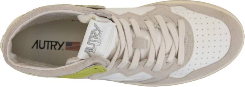 Autry Leren Vetersneakers Multicolor Heren