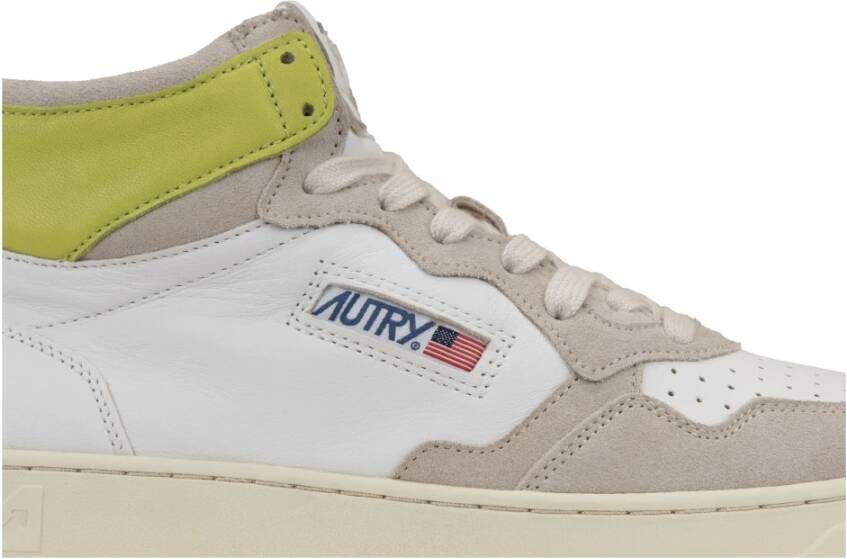 Autry Leren Vetersneakers Multicolor Heren