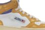 Autry Leren Vetersneakers Vintage Stijl Yellow Dames - Thumbnail 11