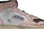 Autry Leren Vetersneakers voor Dames Pink Dames - Thumbnail 5