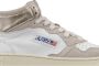 Autry Leren Vetersneakers voor Dames White Dames - Thumbnail 7