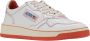Autry Leren Vetersneakers voor Dames White Dames - Thumbnail 2