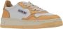 Autry Leren Vetersneakers voor Dames Yellow Dames - Thumbnail 2