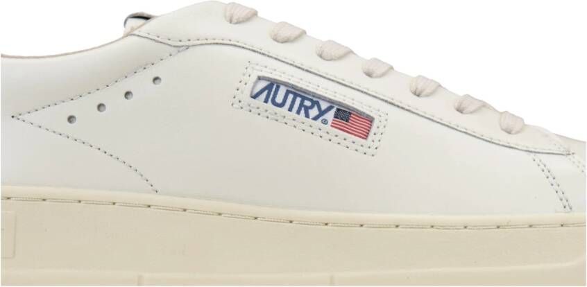 Autry Leren Vetersneakers voor Heren