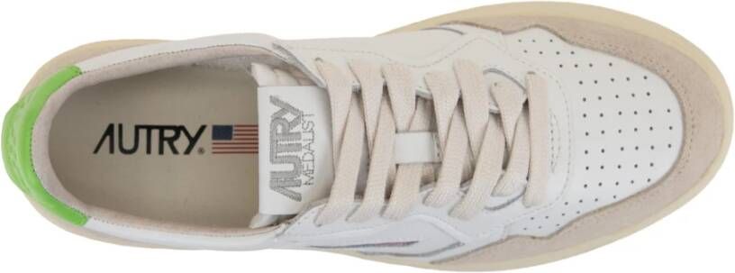 Autry Leren Vetersneakers voor Vrouwen Multicolor Dames