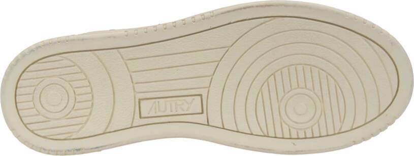 Autry Leren Vetersneakers voor Vrouwen Multicolor Dames