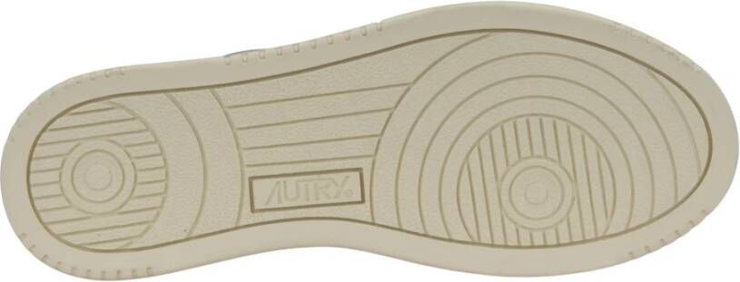 Autry Leren Vetersneakers voor Vrouwen Multicolor Dames