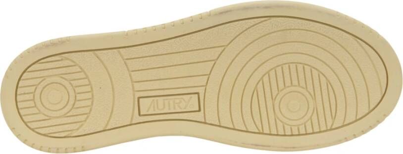 Autry Leren Vetersneakers voor Vrouwen Pink Dames