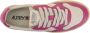 Autry Leren Vetersneakers voor Vrouwen Pink Dames - Thumbnail 5