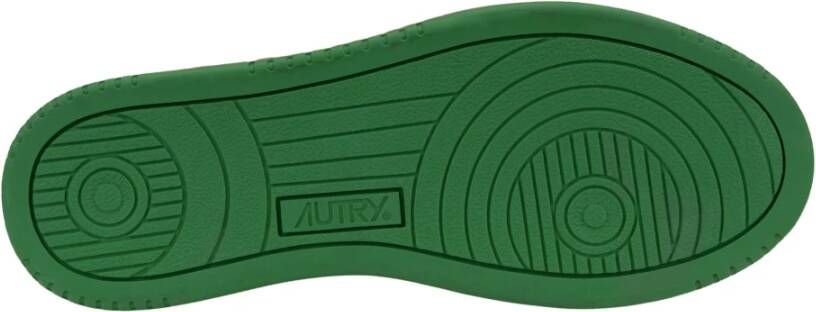 Autry Leren Vetersneakers voor Vrouwen White Dames