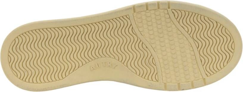 Autry Leren Vetersneakers voor Vrouwen White Dames