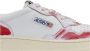 Autry Leren Vetersneakers voor Vrouwen White Dames - Thumbnail 5