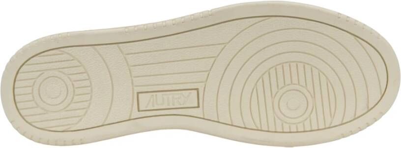 Autry Leren Vetersneakers White Heren