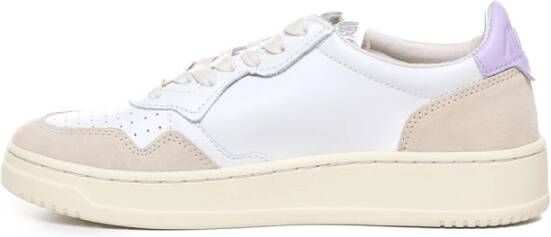 Autry Lila Leren Sneakers White Dames