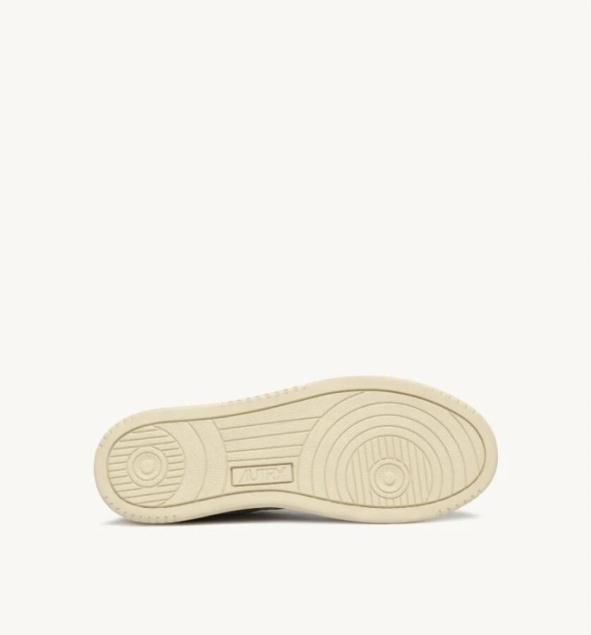 Autry Medalist Bicolor Leder Suede Sneakers White Heren