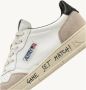 Autry Medalist Bicolor Leder Suede Sneakers White Heren - Thumbnail 6