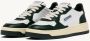 Autry Medalist Bicolor Leren Sneakers Green Dames - Thumbnail 2