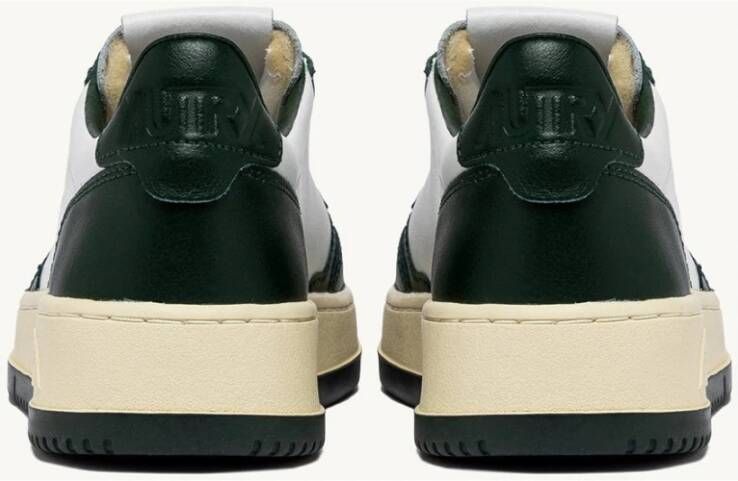 Autry Medalist Bicolor Leren Sneakers Green Dames