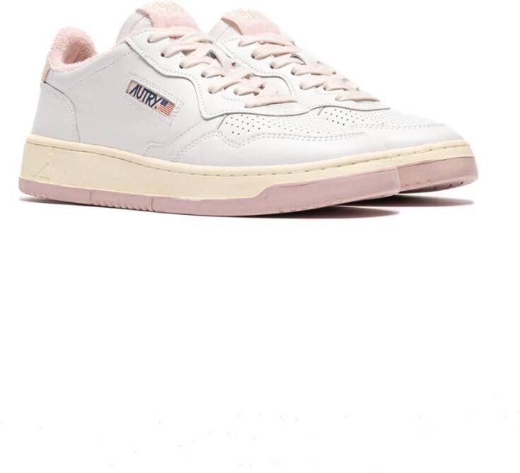 Autry Medalist Lage Leren Sneaker White Dames