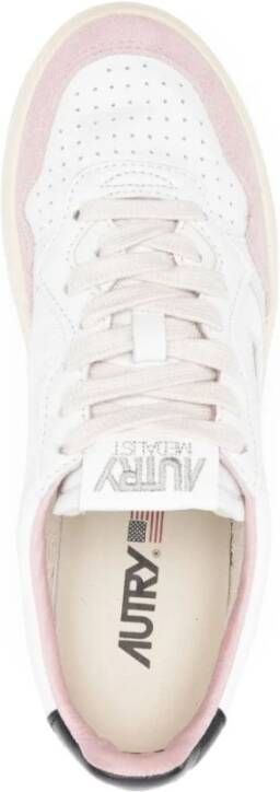 Autry Medalist Lage Leren Suède Sneakers