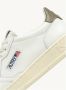Autry Witte Leren Medalist Lage Sneakers White Heren - Thumbnail 4