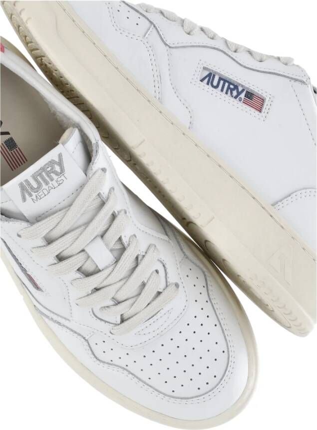 Autry Medalist Lage Sneakers White Dames