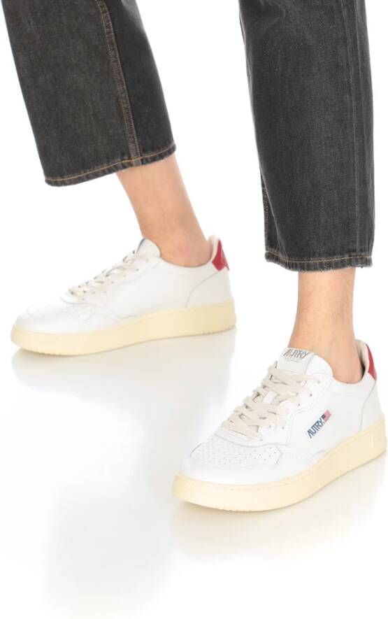 Autry Medalist Lage Sneakers White Heren