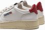 Autry Upgrade je Sneaker Game met Witte en Rode Leren Sneakers voor Mannen White Heren - Thumbnail 3