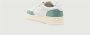 Autry Medalist Lage Sneakers Wit en Militair Groen White Dames - Thumbnail 3