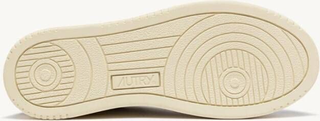 Autry Medalist Lage Sneakers Wit Grijs