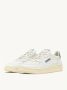 Autry Witte Sneakers met Groene Hiel Tab White Heren - Thumbnail 12