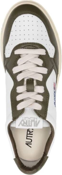 Autry Medalist Low Bi-Color Leren Sneakers