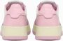 Autry Witte en Roze Lage Leren Sneakers Witte Roze Leren Sneakers voor Dames Multicolor White Dames - Thumbnail 8