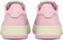 Autry Witte en Roze Lage Leren Sneakers Witte Roze Leren Sneakers voor Dames Multicolor White Dames - Thumbnail 11