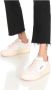 Autry Witte en Roze Lage Leren Sneakers Witte Roze Leren Sneakers voor Dames Multicolor White Dames - Thumbnail 12